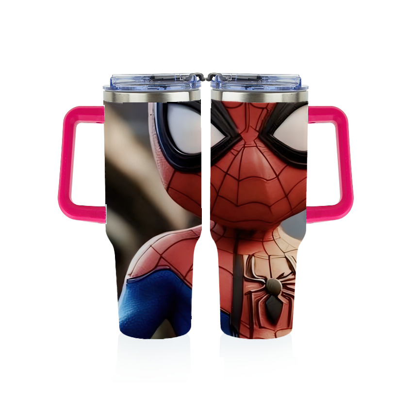 （画像用） Spider Man スパイダーマン 1200ｍLフルプリント車用タンブラー